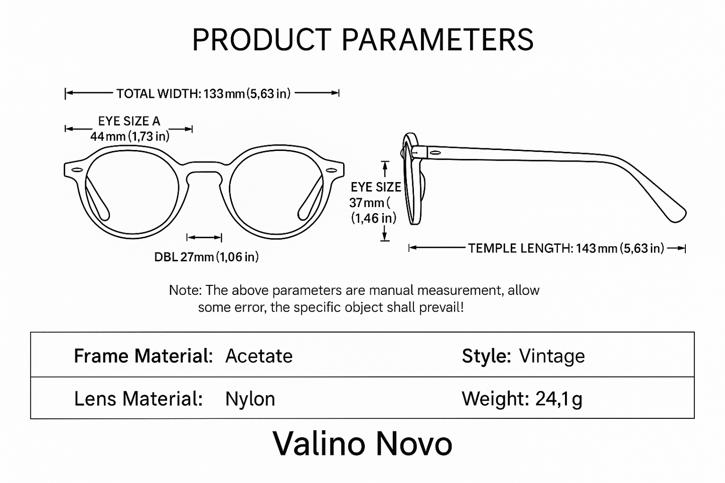 Valino Novo Sunglasses